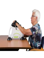 VIRTUFIT V3 ŽIDLE STACIONÁRNÍ KOLO / CYKLOTRENAŽÉR S RUKOJETÍ A POČÍTAČEM