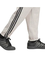 Pánské kalhoty adidas Essentials 3-Stripes Fleece Tapered Cuffed, šedé, KY4127 Pánské kalhoty adidas Essentials 3-Stripes Fleece Tapered Cuffed, šedé, KY4127