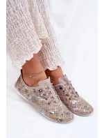 Dámské polobotky z přírodní kůže Artiker – béžové