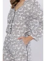 Leveza pyžamo 1609 Bronia dlouhé/r M-2XL bez zipu