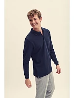 Fruit of the Loom Premium Polo LSL Piqué polo s dlouhým rukávem 16.3310 athletic heather Fruit of the Loom Premium Polo LSL Piqué polo s dlouhým rukávem 16.3310 athletic heather