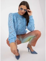 Dámský svetr LC SW 0254.64 světle modrá