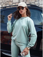 MILIAN mint dámská tepláková souprava FashionStreet AY1109 MILIAN mint dámská tepláková souprava FashionStreet AY1109