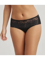 Dámské krajkové kalhotky PLAYTEX FLOWER ELEGANCE RCS MIDI BRIEF - PLAYTEX - černá