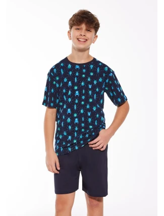 Pyžamo Cornette Young Boy 335/114 Brouci kr/r 134-164 Pyžamo Cornette Young Boy 335/114 Brouci kr/r 134-164