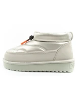 D.Franklin snow boots women winter fashion insulated boots silver dámské