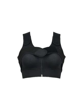 Marbella kompr.podp.+pooperač.pás zapínání vpředu 1095 black - Anita Care