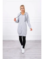 Mikina s kapucí šedá Mikina s kapucí šedá