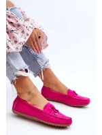 Klasické semišové mokasíny Fuchsie Good Time Klasické semišové mokasíny Fuchsie Good Time