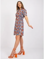 Šaty D73781M30312A hnědé