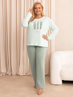Pyžamo Regina 4020 dlouhé rukávy, velikosti M–3XL, Z26