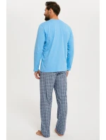 Italian Fashion Jaromir long length sp. barva:modrá/print