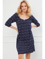 Italská móda Arugia r.3/4 barva:print/blue