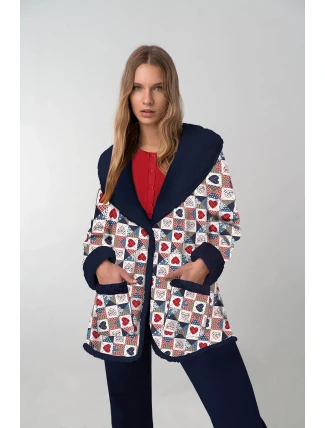 Vamp - Dámský župan na knoflíky 19509 - Vamp Vamp - Dámský župan na knoflíky 19509 - Vamp