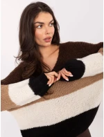 Jumper MI SW 0409.85 hnědý