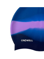 Crowell Multi Flame silikonová plavecká čepice kol.21