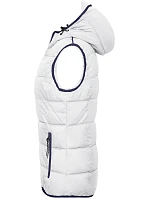 Daiber JN 1075 Dámská vesta "Maritim" 02.1075 white/navy Daiber JN 1075 Dámská vesta "Maritim" 02.1075 white/navy