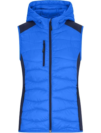 Daiber JN 1327 Dámská strečová fleecová vesta 02.1327 blue/navy