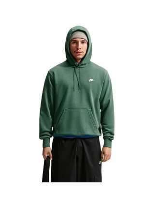 Pánská mikina Nike Club FT PO Hoodie, zelená, FN3866 323 Pánská mikina Nike Club FT PO Hoodie, zelená, FN3866 323