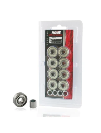 ABEC-7 CHROMOVÉ LOŽISKA (8 ks) NILS EXTREME