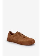 Pánské semišové tenisky Big Star NN174186 Camel