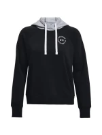 Dámská mikina Rival Fleece CB W 1373031 001 černo-šedá - Under Armour Dámská mikina Rival Fleece CB W 1373031 001 černo-šedá - Under Armour