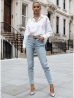 Dámské džínové kalhoty slim fit SPARKLI blue FashionStreet UY2488