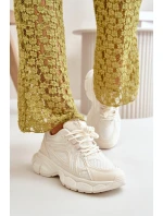 Dámské Sportovní Tenisky Béžové Timoci