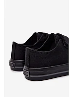 Dětské tenisky na suchý zip Big Star TT374172 Černé