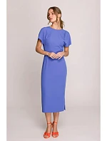 Tužkové šaty S398 královsky modré - Stylove Tužkové šaty S398 královsky modré - Stylove