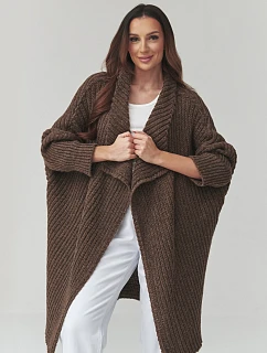 Svetr na zapínání  model 226882 Makadamia