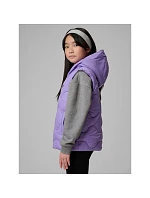 Dívčí bunda bez rukávů s kapucí 4F 4FJRSS26TVJAF355-51S dětská