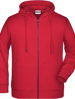 Daiber 8026 Pánská mikina s kapucí 02.8026 red