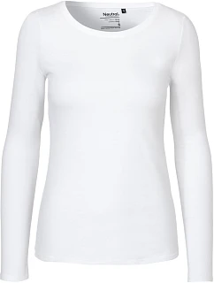 Neutral O 81050 Dámské tričko s dlouhým rukávem 77.8150 white