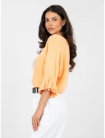 Jumper IT SW 99244.65 světle oranžový