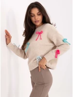 Jumper PM SW SC82.41 světle béžový