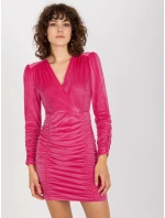 Šaty RP SK 8199.57 tmavě růžová