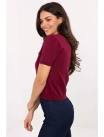 Svetr s krátkým rukávem  model 219594 Factory Price