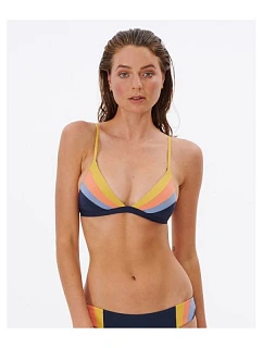 Podprsenka RIP CURL Melting Waves Fixed Tri, tmavě modrá