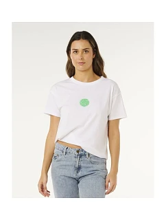 Dámské tričko RIP CURL Icons Of Surf Relaxed Tee, bílé