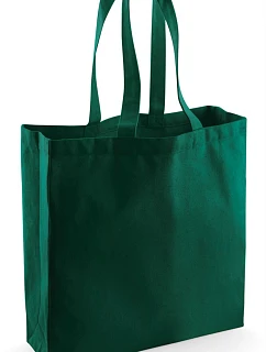 Westford Mill W 623 Fairtrade klasická bavlněná nákupní taška 50.0623 bottle green