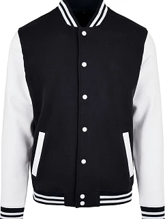 Build your Brand BB 004 College bunda 56.B004 black/white