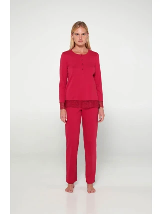 Vamp - Pyžamo s knoflíkovou légou 19914 - Vamp Vamp - Pyžamo s knoflíkovou légou 19914 - Vamp