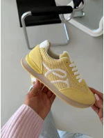 Sneakers Dámské Sportovní Žluté Tarlisse