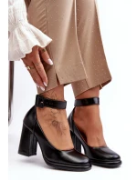 Lodičky na sloupku model 188528 Step in style Lodičky na sloupku model 188528 Step in style