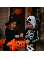 HALLOWEENSKÁ TAŠKA NA CUKROVÍ ORANŽOVÁ