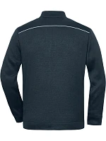 Daiber JN 898 Pánská pracovní pletená fleece bunda - Solid 02.0898 navy/navy Daiber JN 898 Pánská pracovní pletená fleece bunda - Solid 02.0898 navy/navy