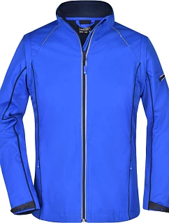 Daiber JN 1121 Dámská softshell bunda s odepínacími rukávy 02.1121 nautic blue/navy