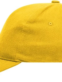 Daiber MB 92 5 panelová kšiltovka z těžké bavlny 03.0092 gold yellow