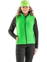 Result R 232F Dámská 2-vrstvá softshell vesta "Printable" 30.232F white/black Result R 232F Dámská 2-vrstvá softshell vesta "Printable" 30.232F white/black